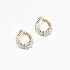 Pırlantalı Damla Küpe