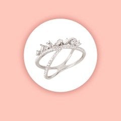 Pırlanta Taşlı Yüzük