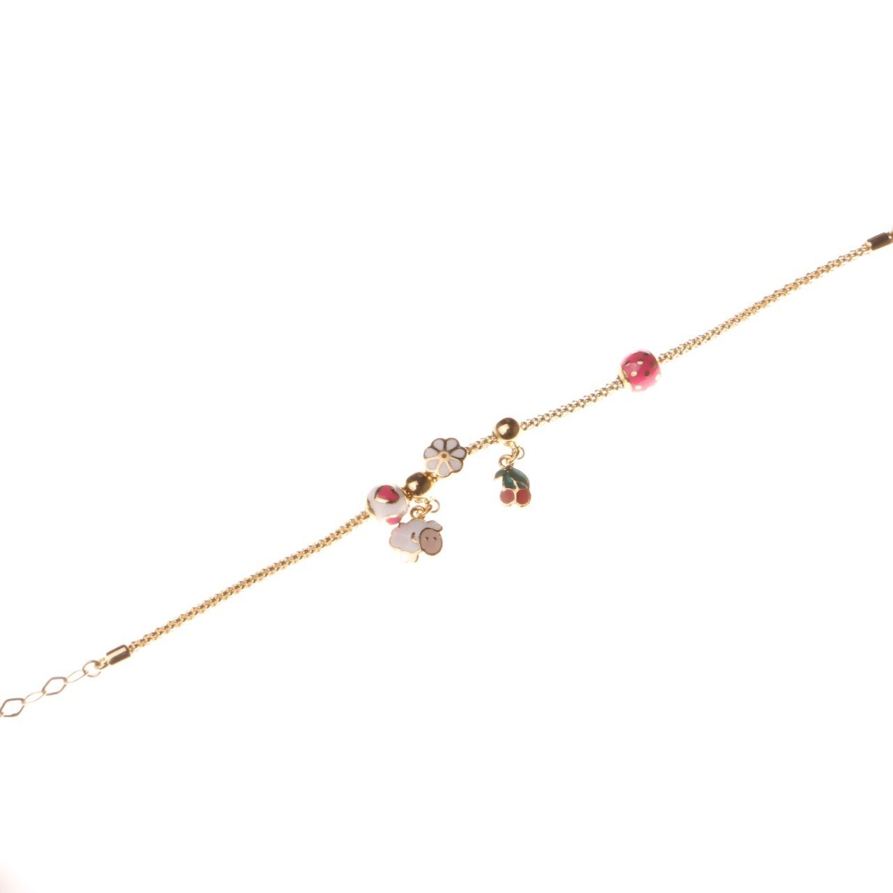 Altın Mineli Çocuk Bilekliği