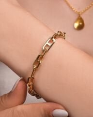 14 Ayar Altın Bileklik