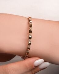 14 Ayar Pırlanta Taşlı Altın Bileklik