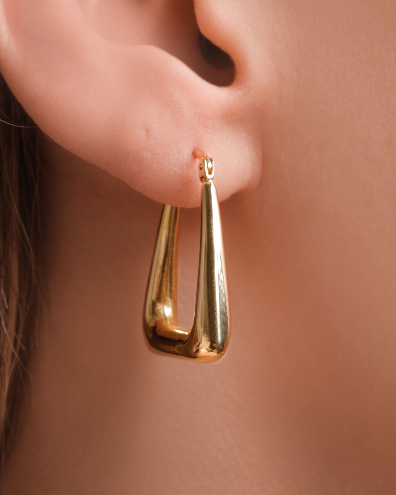 14 Ayar Altın Küpe