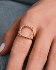 Pırlanta Taşlı 14 Ayar Altın Yüzük